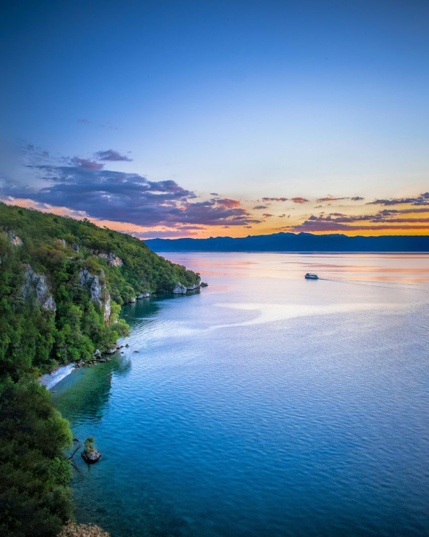 Southeast Albania Lake Ohrid