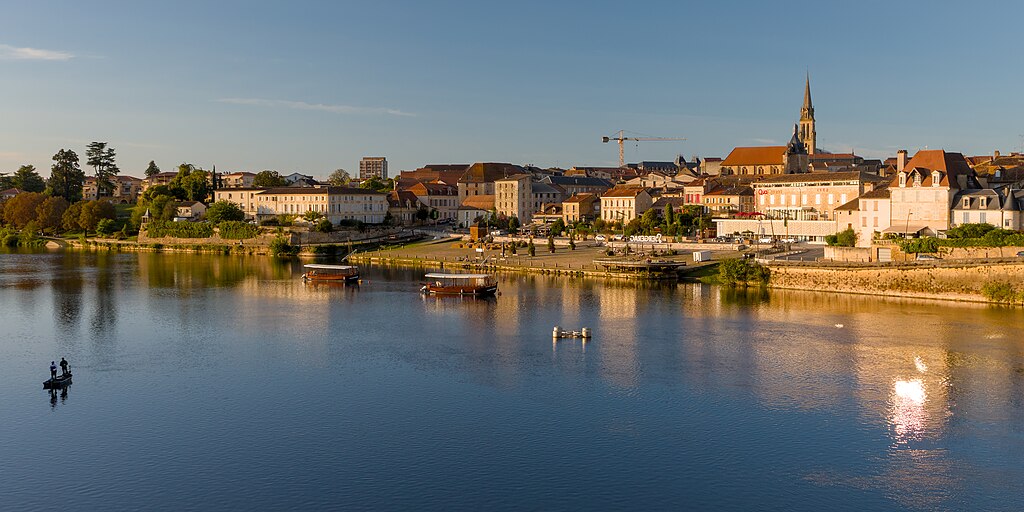Bergerac View In Late Afternoon