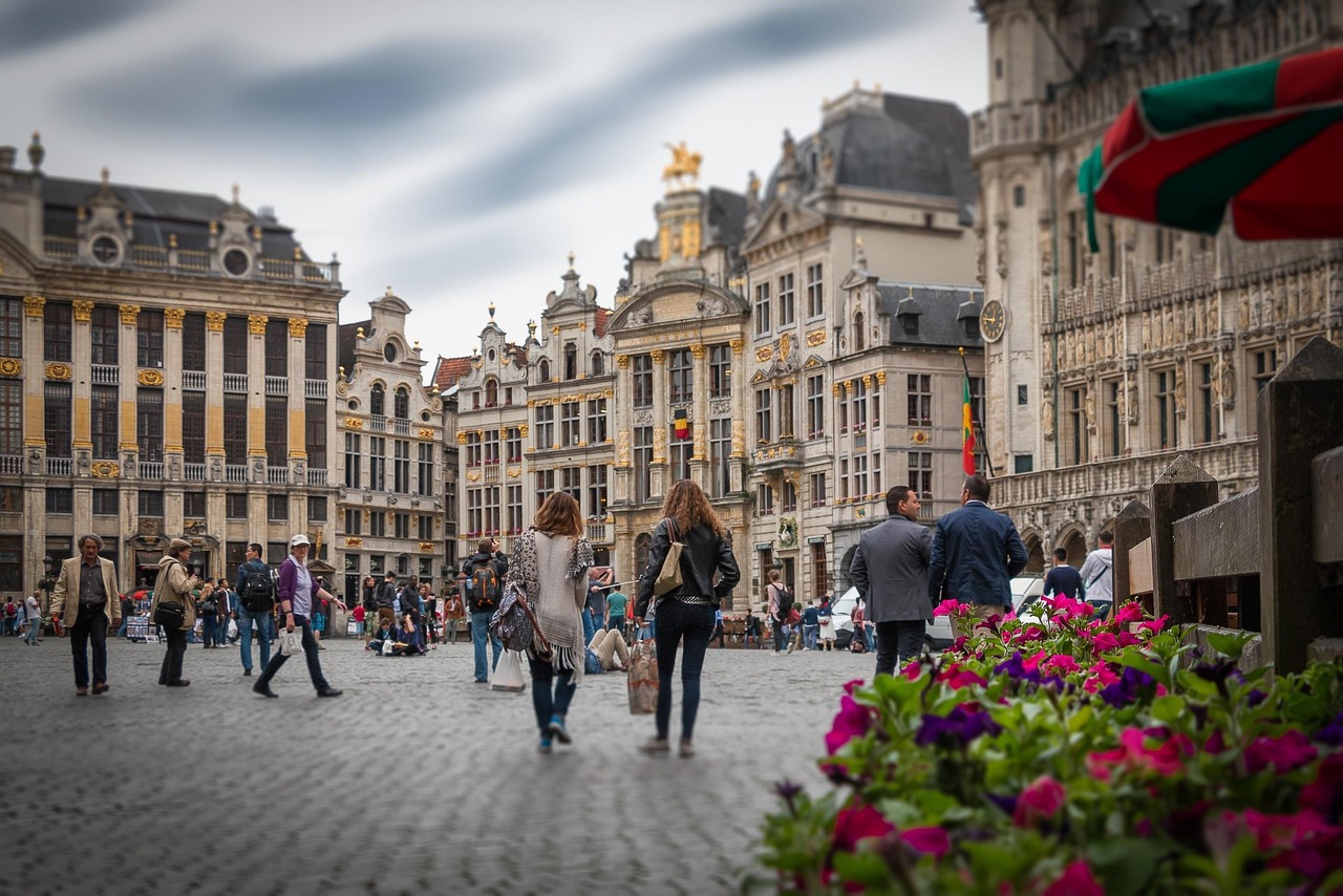 Market In Brussels
