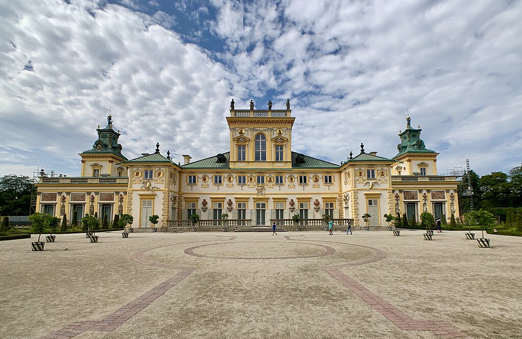 Garden Facade Of The Wilanów Palace