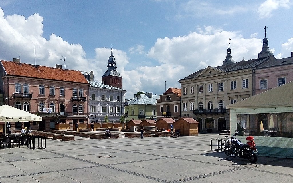 Market Square In Piotrkow