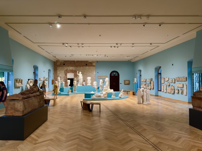 Interior of the Czartoryski Museum,