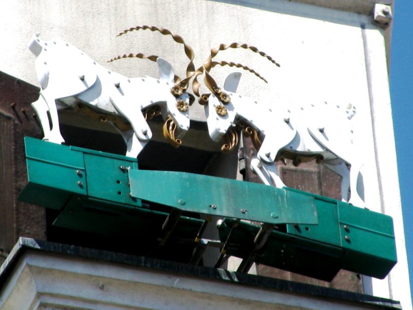 Poznan Town Hall Goats, Poland