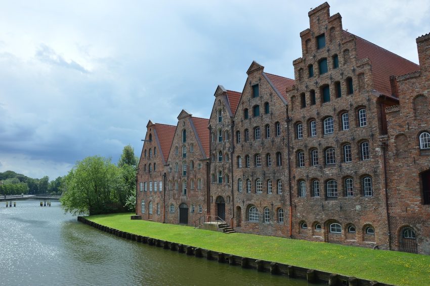 Salzspeicher on the Trave River, Lubeck