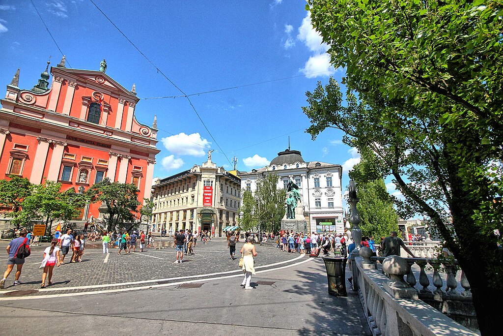 Prešeren Square Ljubljana