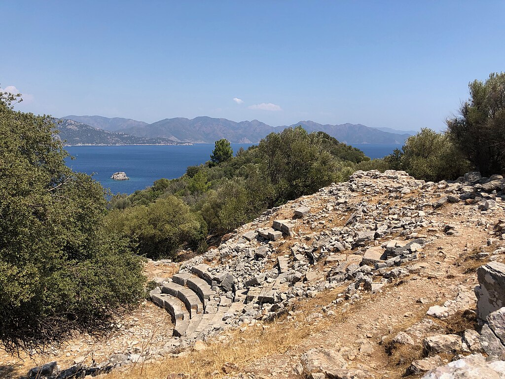 Ancient Theater In Amos Ancient City
