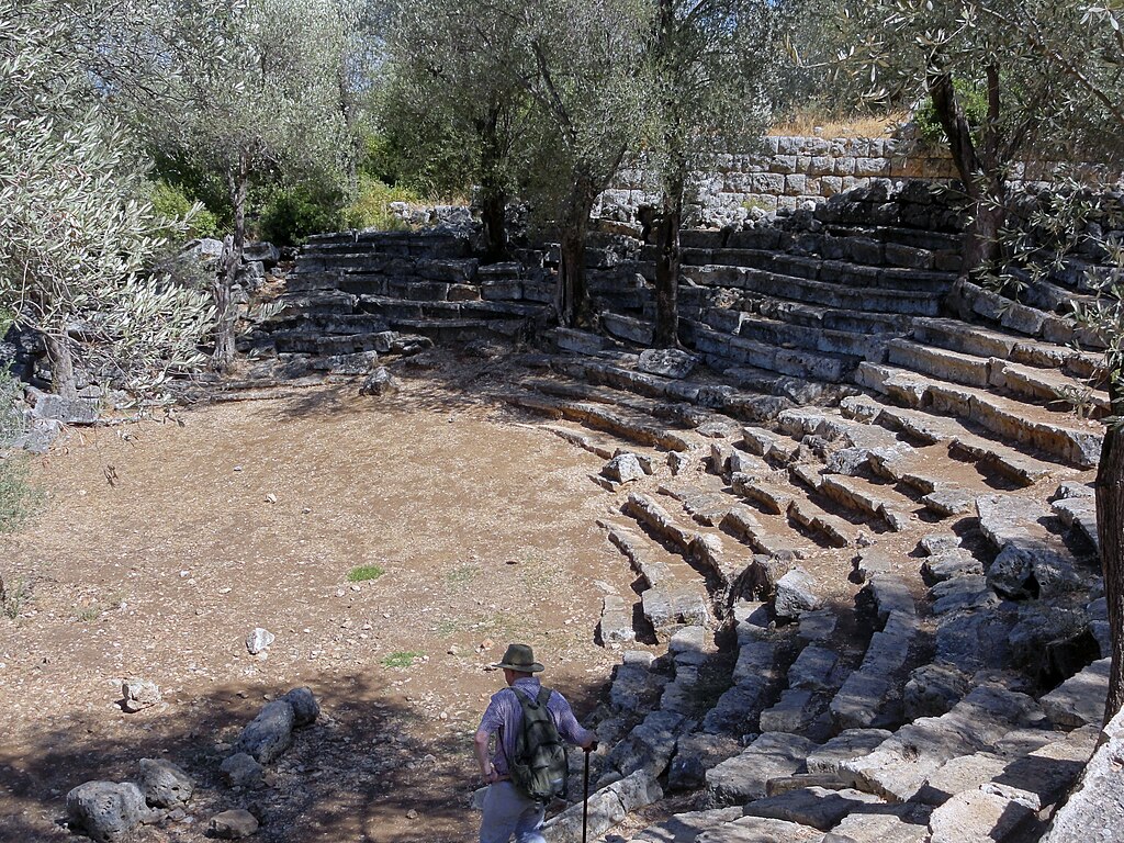 Ancient Roman Theatre On Sedir Island