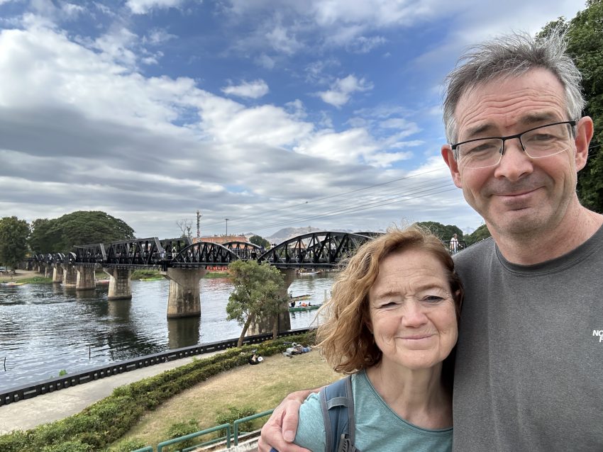 Andy and Moira River Kwai