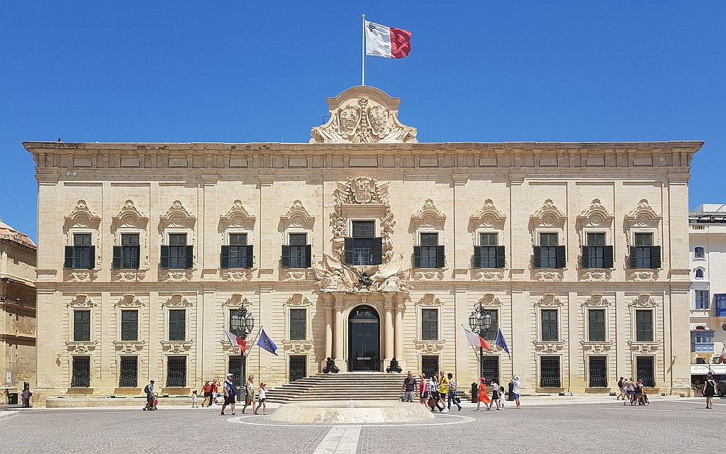 Auberge De Castille, Valletta
