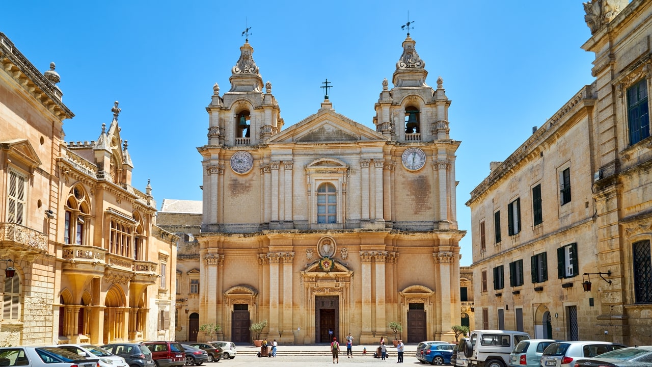 Cathedral Of St Paul, Mdina, Malta
