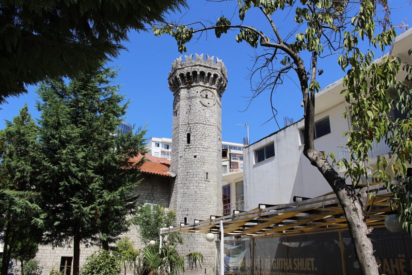 Exterior shot of The Englishman’s Tower Shkodër