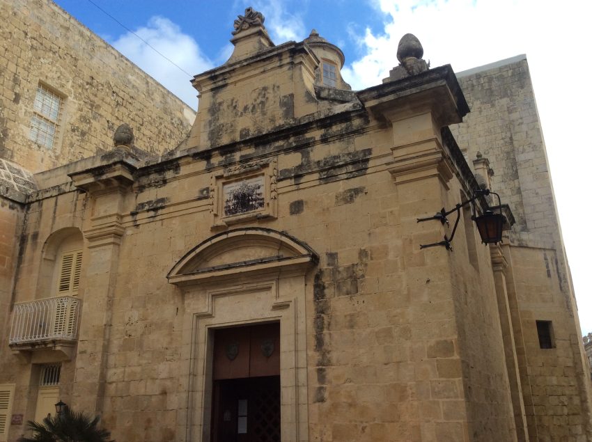 Malta Mdina City wall+ditch