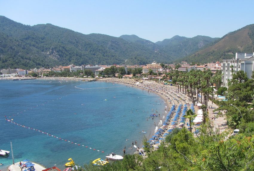 Marmaris beach