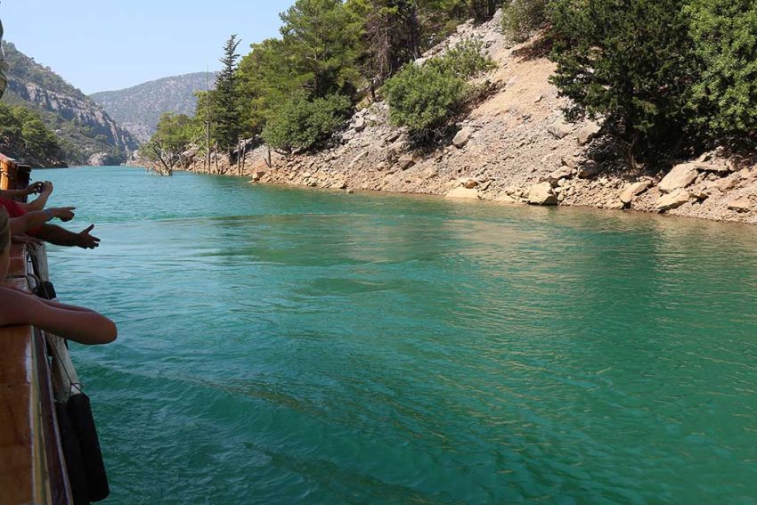 Oymapinar Reservoir Green Canyon