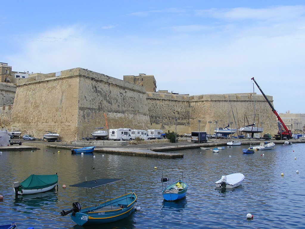 Post Of Castile Birgu Fortifications Hornwork Of The Post Of Castile