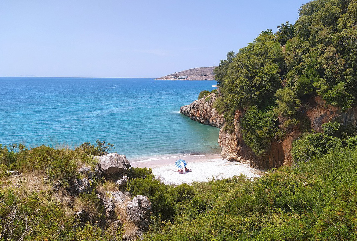 Qeparo Isolated Beach