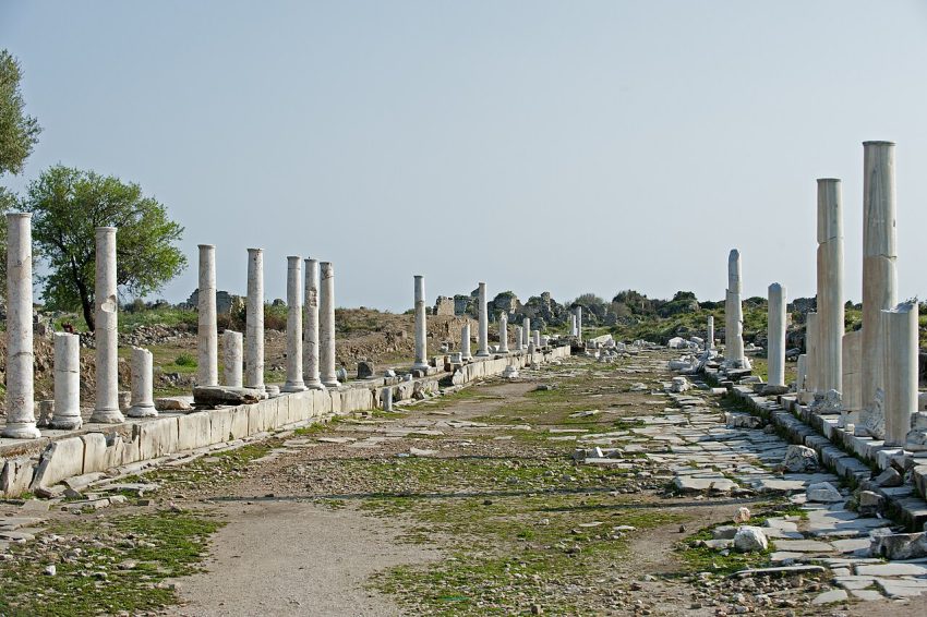 Side Colonnaded Street
