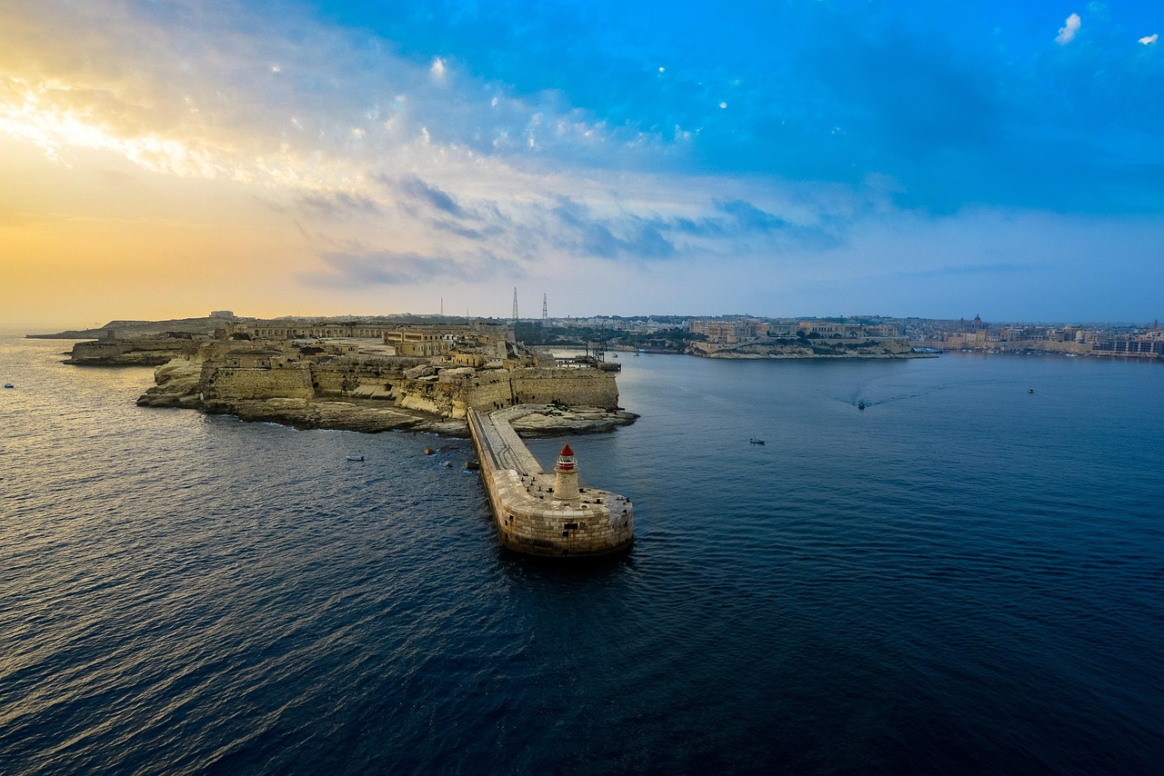 View Of Valletta Defenses