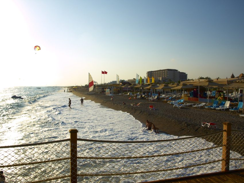 Beaches at Side, Turkey