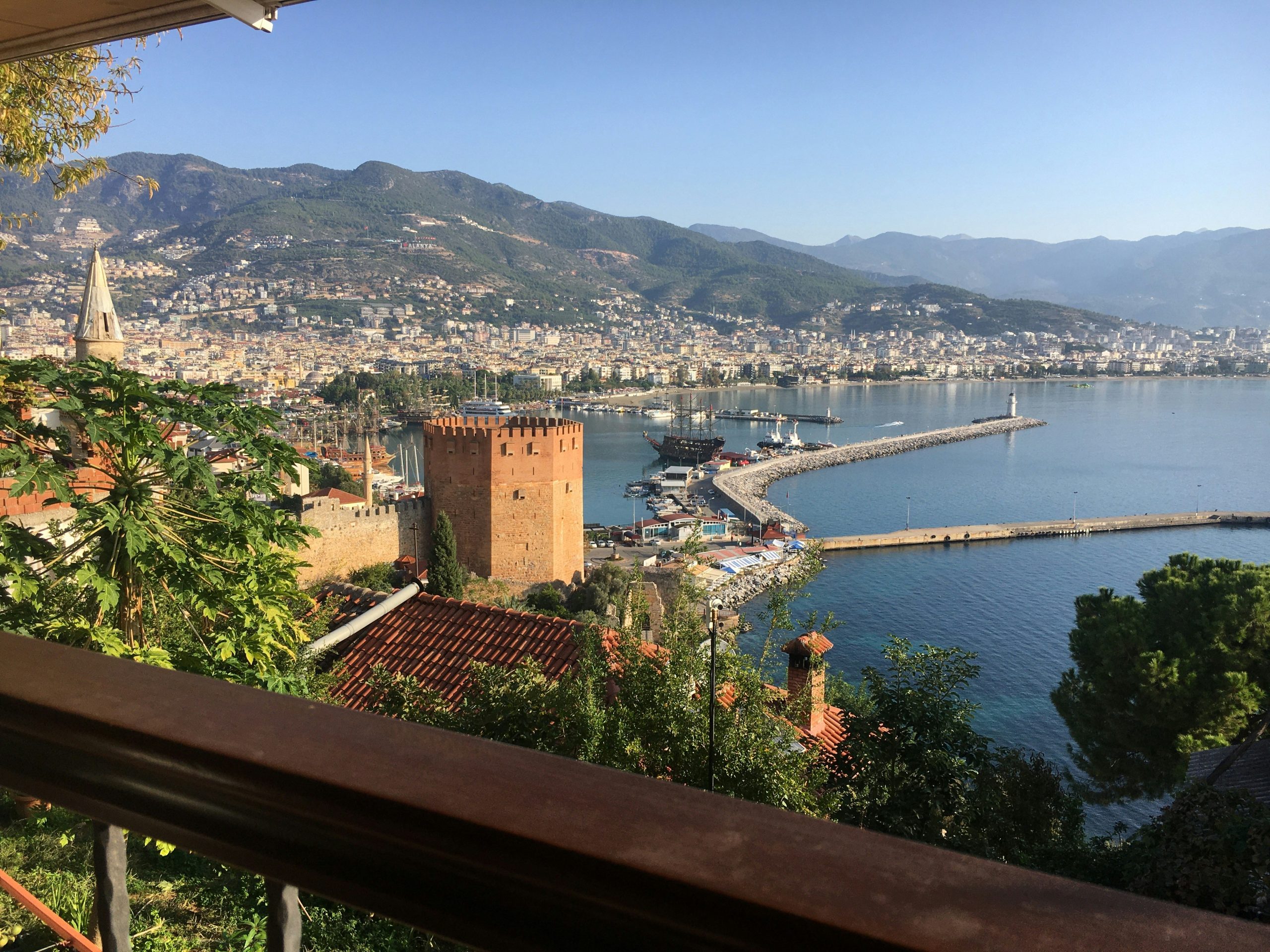 Red Tower Of Alanya