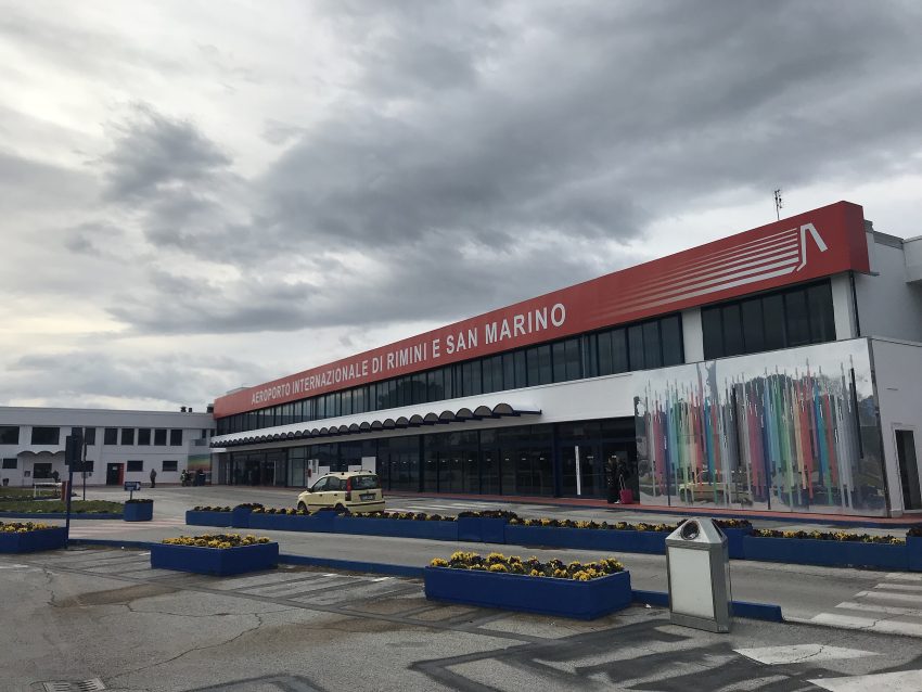 Rimini airport terminal
