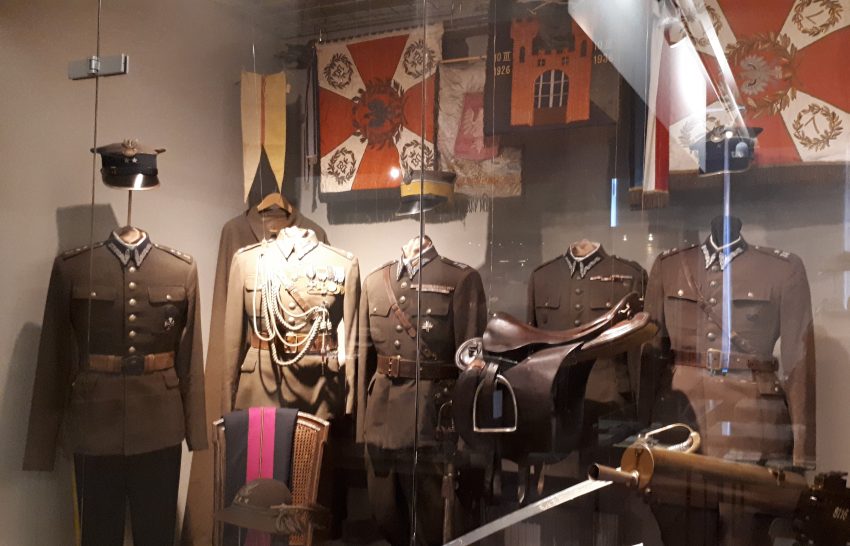 Uniforms at the Military Museum of Wielkopolska