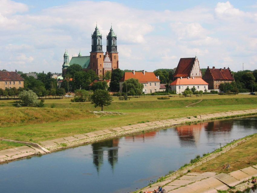View of Cathedral Island, Poznan