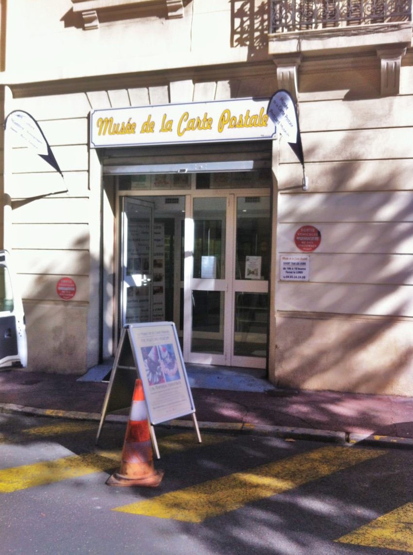 Antibes musee carte postale