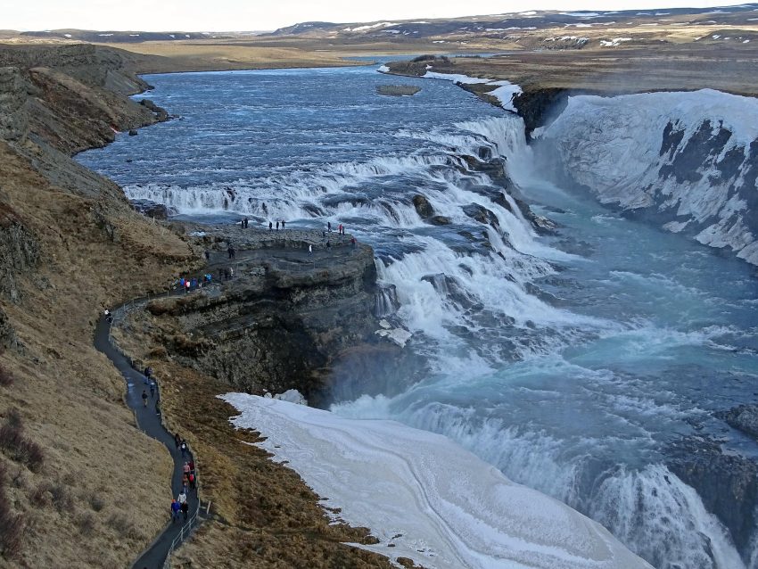 Gullfoss Waterfall