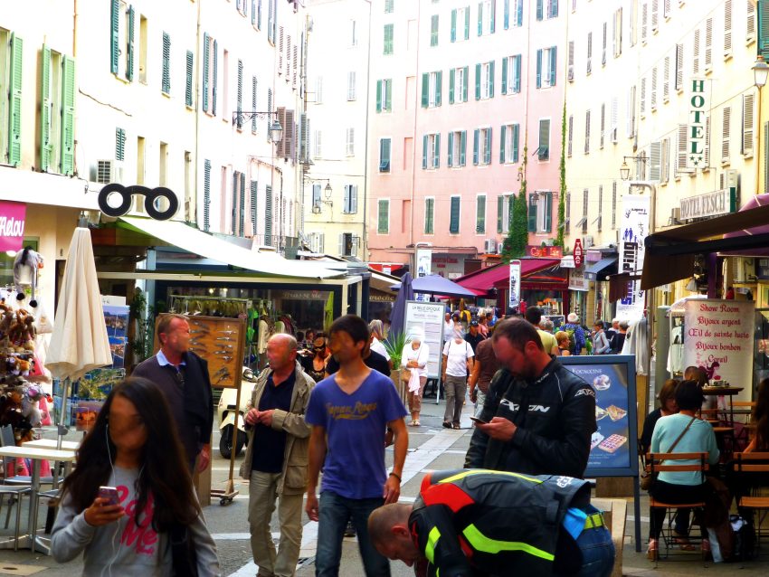 Korsika Ajaccio Rue Cardinal Fesch panoramio