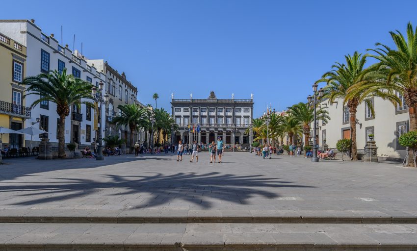 Main Square of Santa Ana Las Palmas