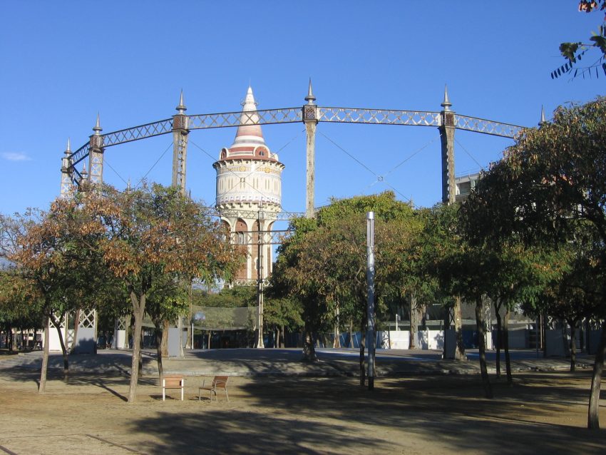 Parque de la Barceloneta.