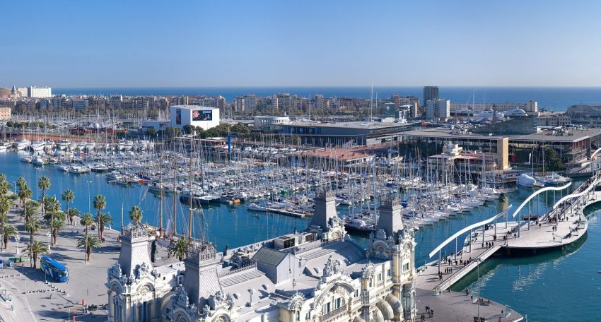 Port Vell, Port de Barcelona.