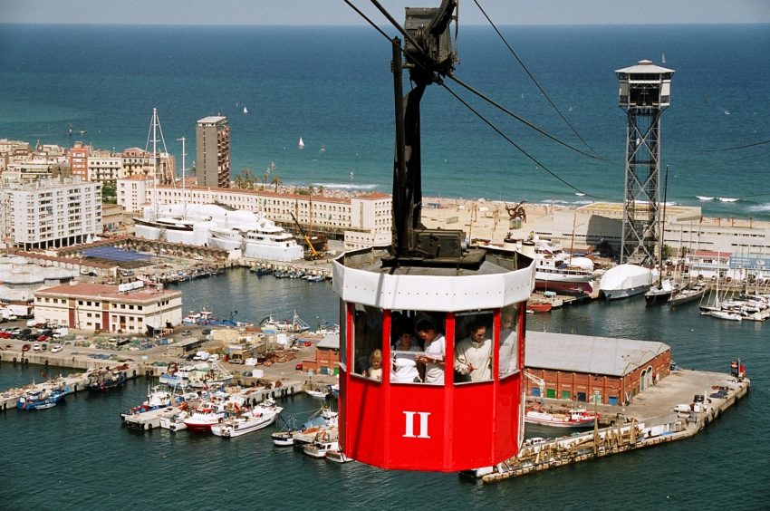 Port Vell From The Cable Car