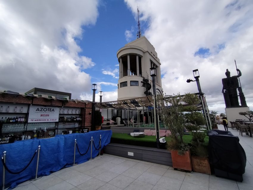 Rooftop bar of the Círculo de Bellas Artes
