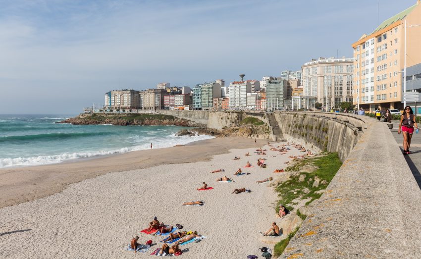 Praia de Riazor (A Coruña)
