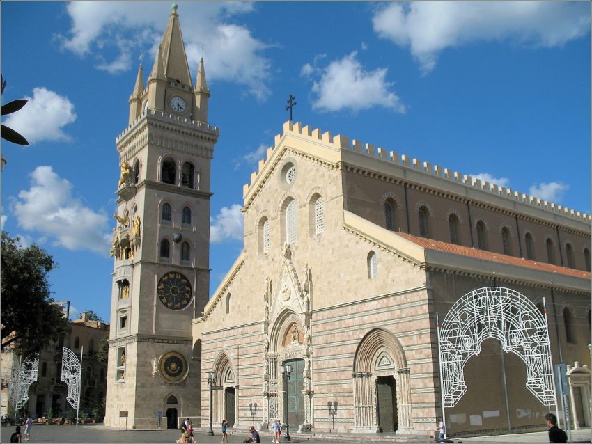 The Bell Tower of the Cathedral of Messina