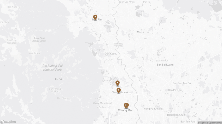 Map of the Best Museums in Chiang Mai, Thailand: Art, Culture & Hidden Gems walking route with 5 stops in Chiang Mai.
