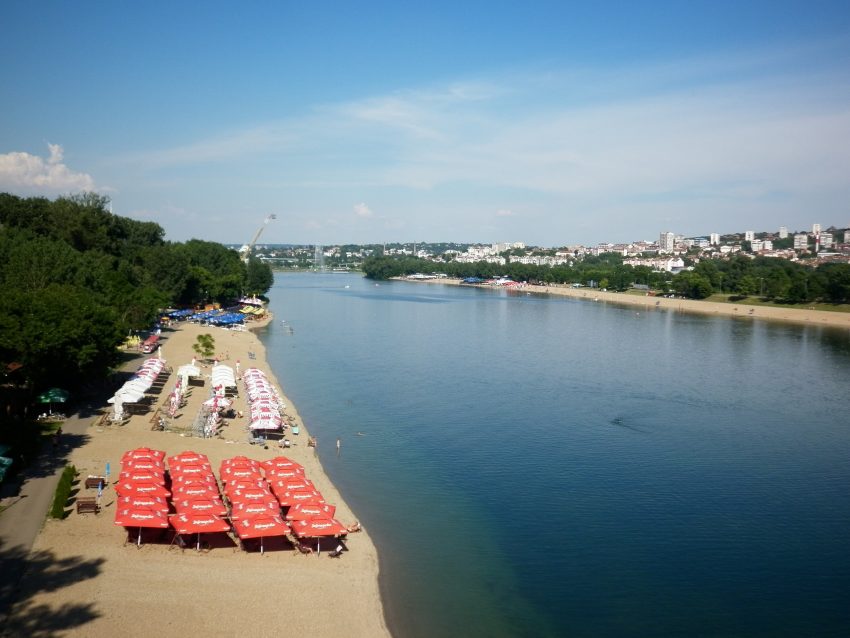 Ada Ciganlija Beach