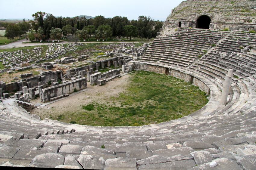 Archaeological site of the ancient Greek city of Miletus