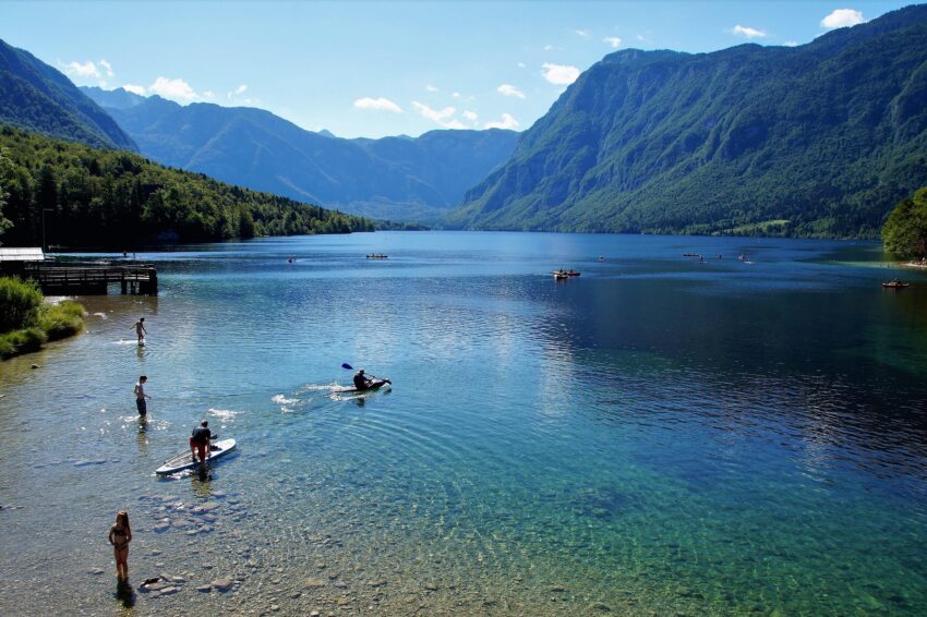 SUP on Lake Bohinj