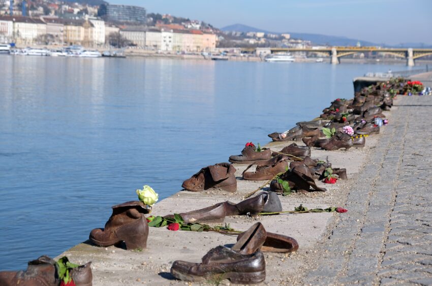 Shoes on the Danube Bank